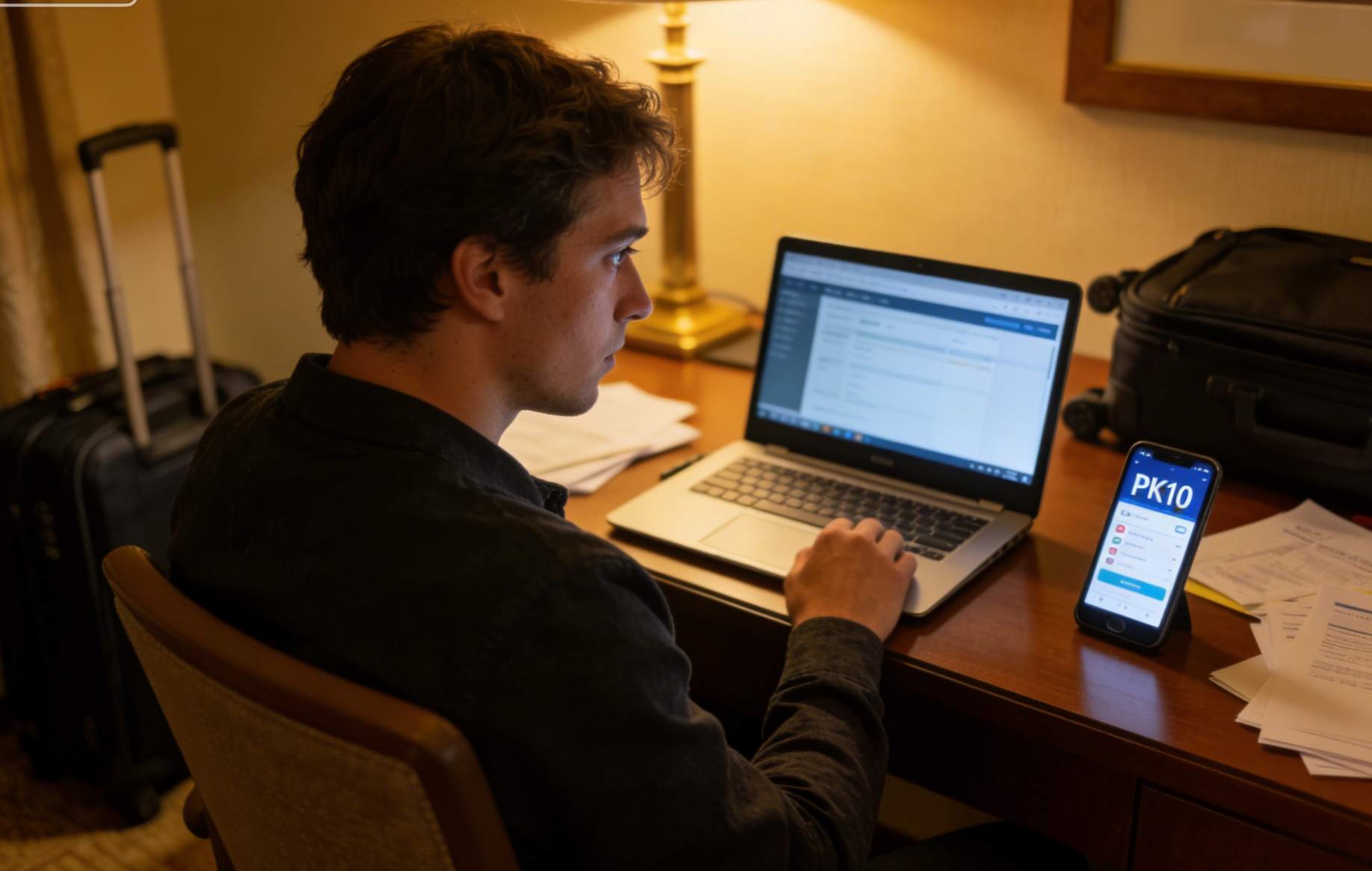 为一次出差，迷上了“PK10”